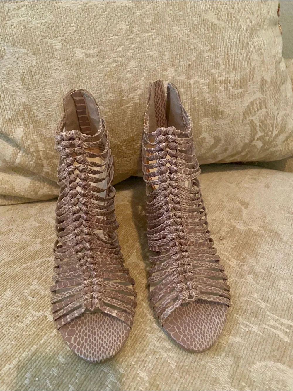 Zigi Soho Brown Woven Women's Flats